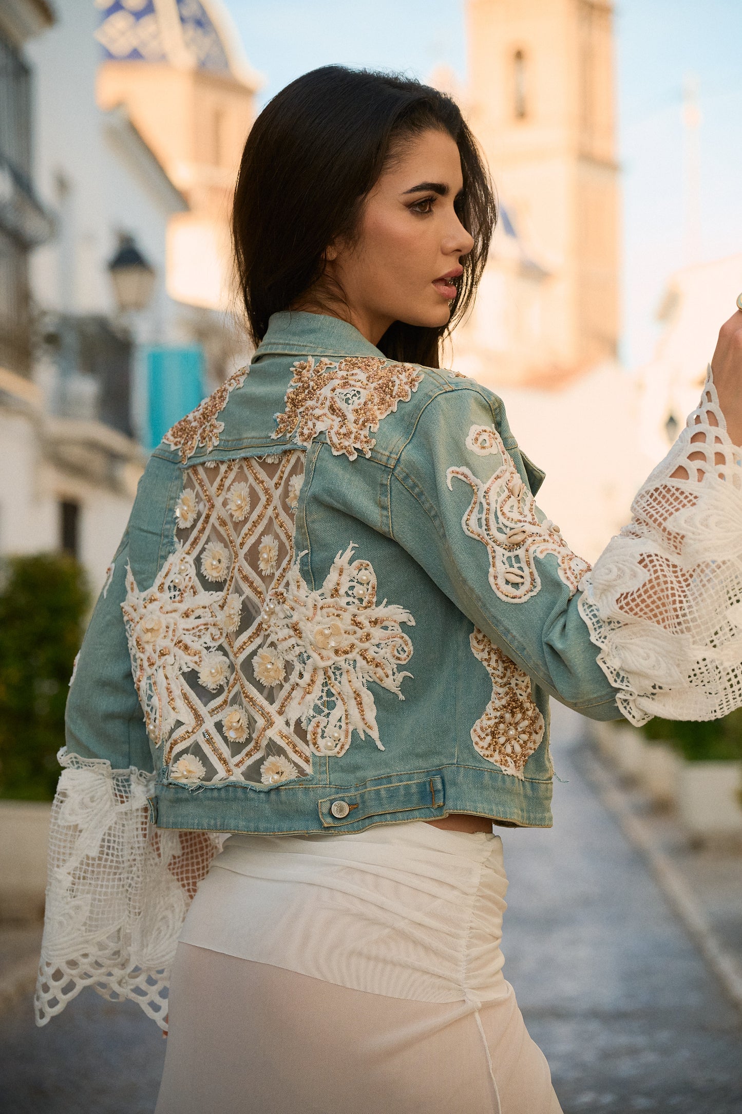 Chaqueta Vaquera Boho