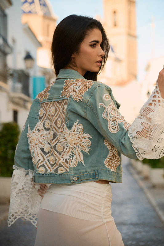 Chaqueta Vaquera Boho